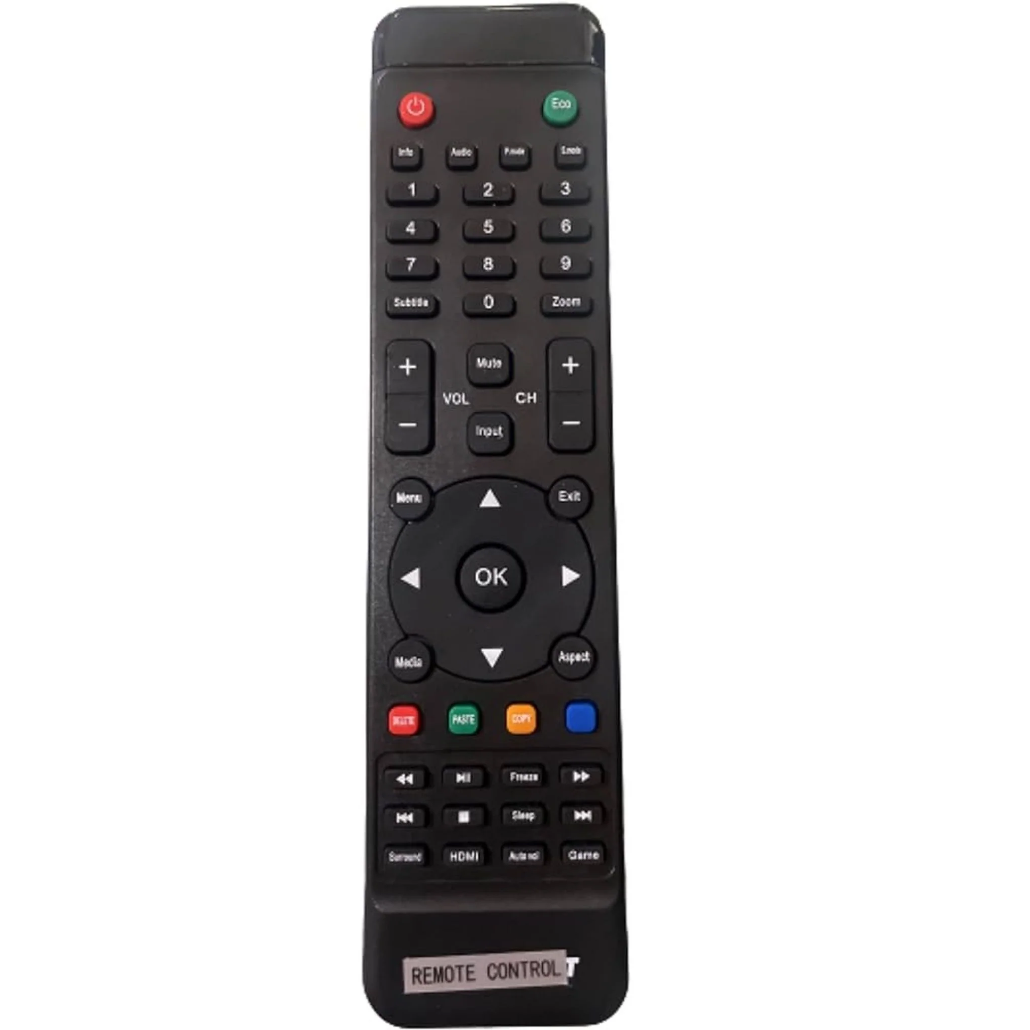 Blaupunkt LED/LCD TV Remote Control – Replacement for Blaupunkt Smart TVs# - Image 2