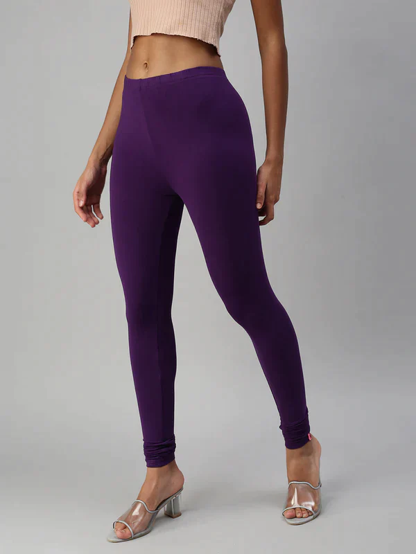 3XL Size Prisma Ladies Churidar Leggings - Elevate Your Style with 60 Captivating Colors!  3XL - Image 13