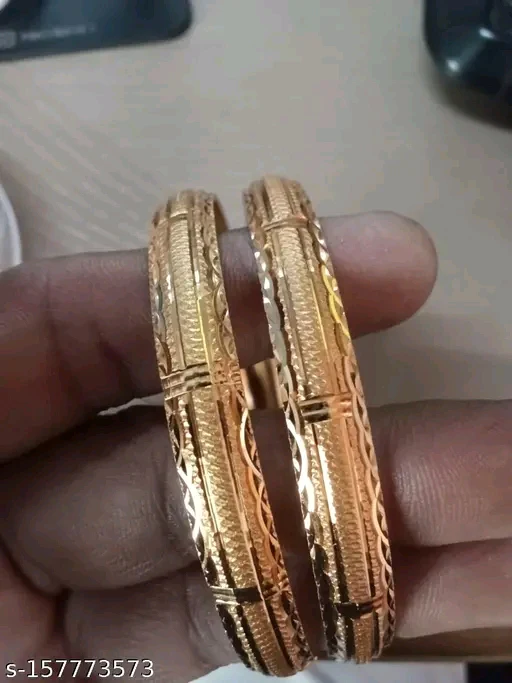Gold-Plated Bangle Set – Elegant and Affordable Accessory - Image 10