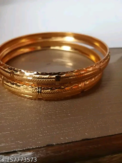 Gold-Plated Bangle Set – Elegant and Affordable Accessory - Image 11