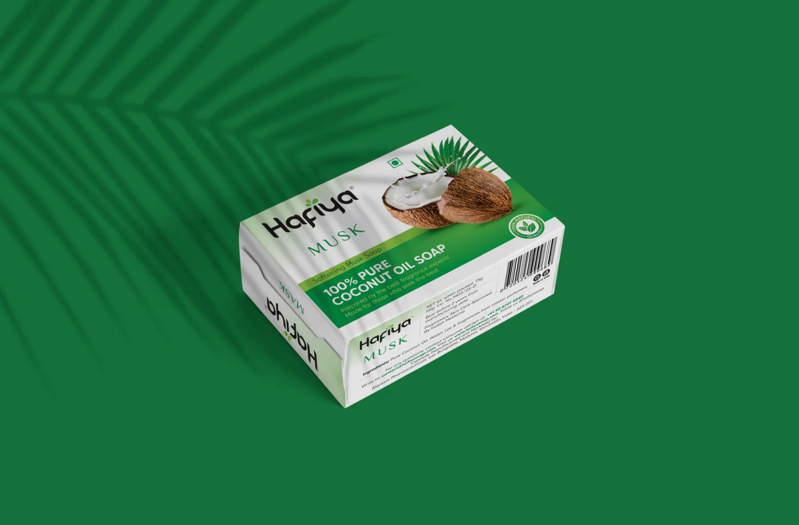 Hafiya 100% Coconut Oil Soap With 5 Flavour - Image 5