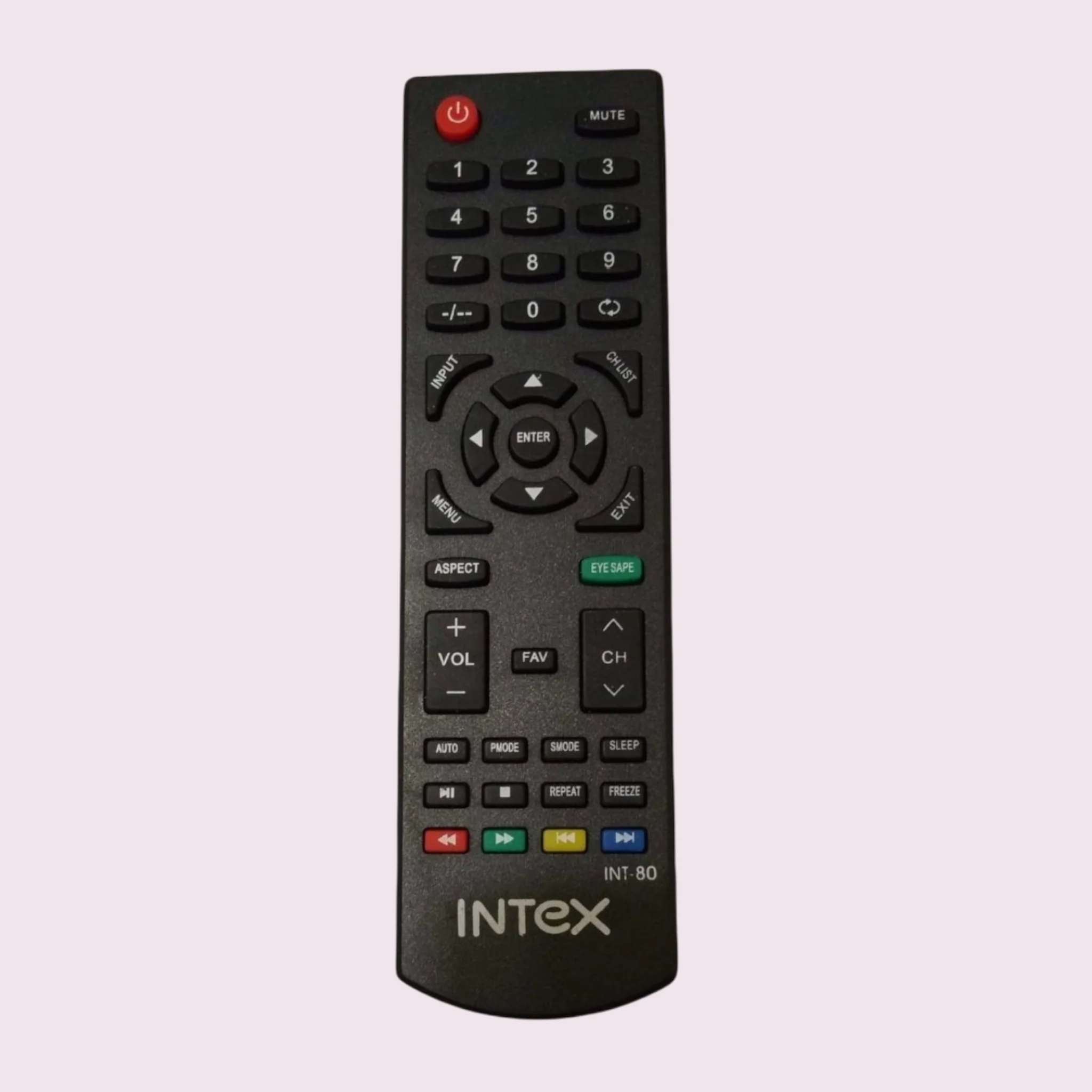 Intex LCD Remote Controller (LD30) โ Universal Replacement for Intex LCD TVs#