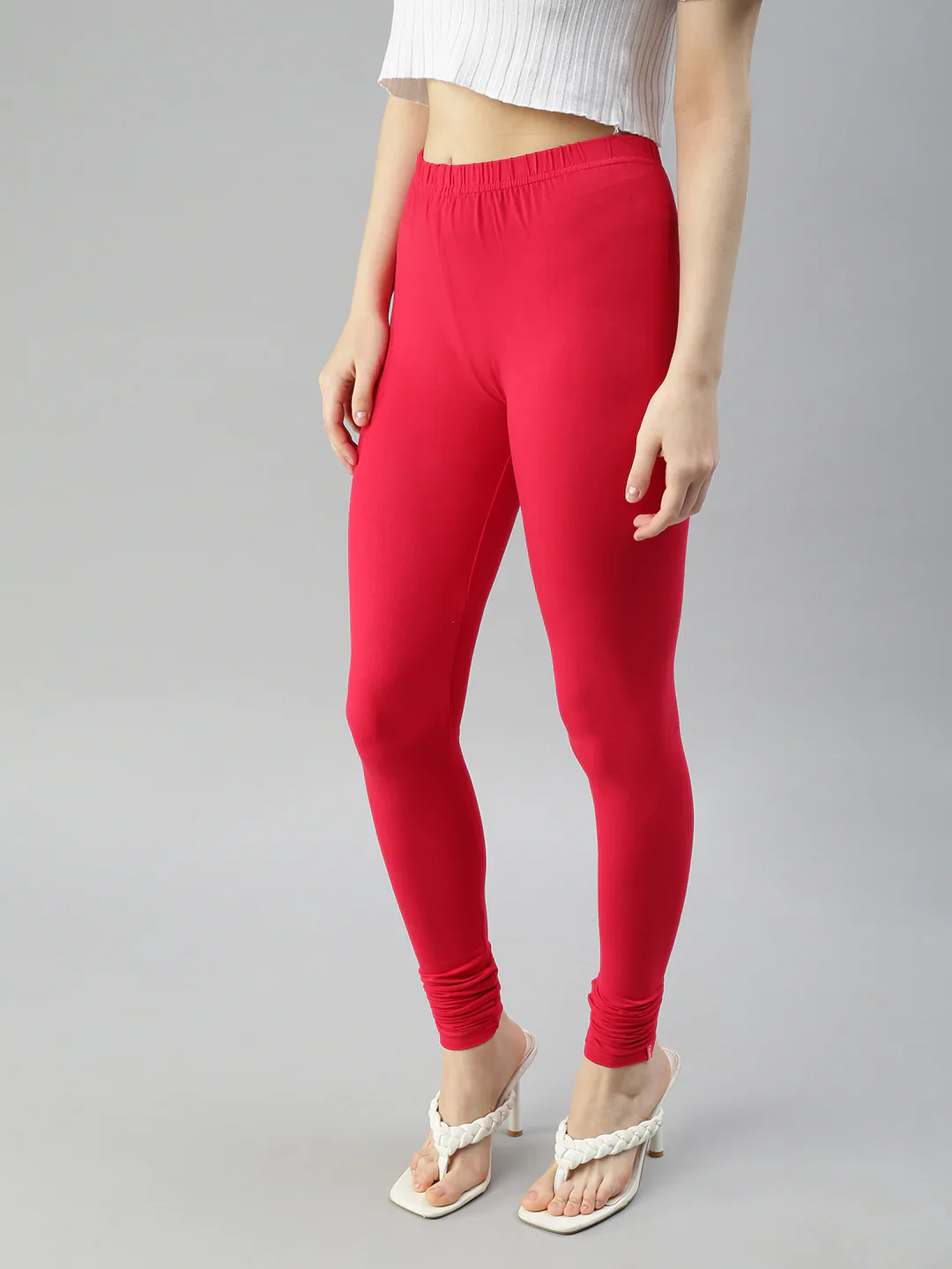 2XL Prisma Ladies Churidar Leggings - Elevate Your Style with 60 Captivating Colors! 2XL - Image 13