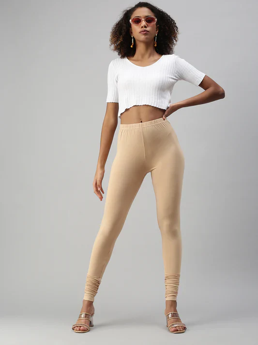 2XL Prisma Ladies Churidar Leggings - Elevate Your Style with 60 Captivating Colors! 2XL - Image 15