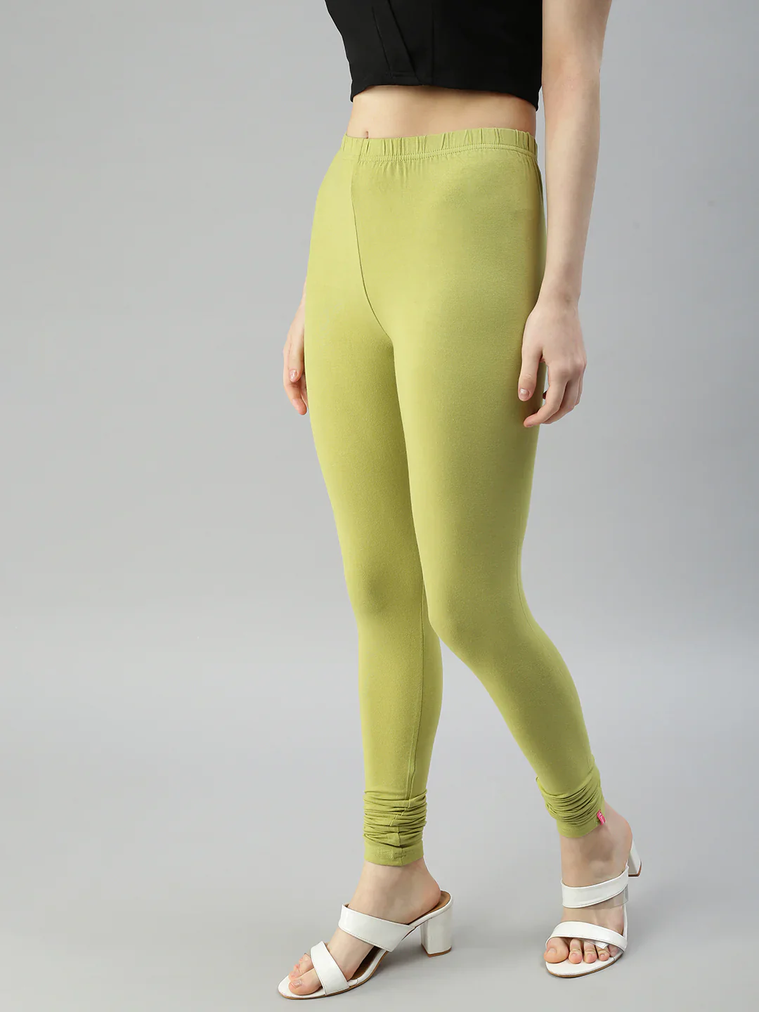 2XL Prisma Ladies Churidar Leggings - Elevate Your Style with 60 Captivating Colors! 2XL - Image 32