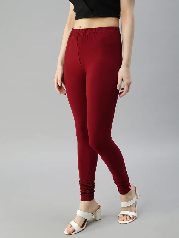 2XL Prisma Ladies Churidar Leggings - Elevate Your Style with 60 Captivating Colors! 2XL - Image 47