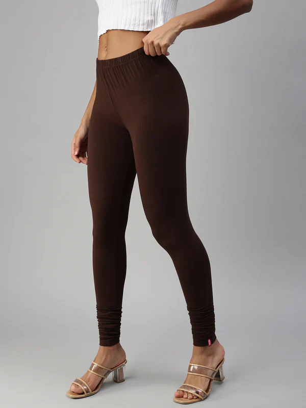 S Size Prisma Ladies Churidar Leggings - Elevate Your Style with 60 Captivating Colors!  S - Image 5