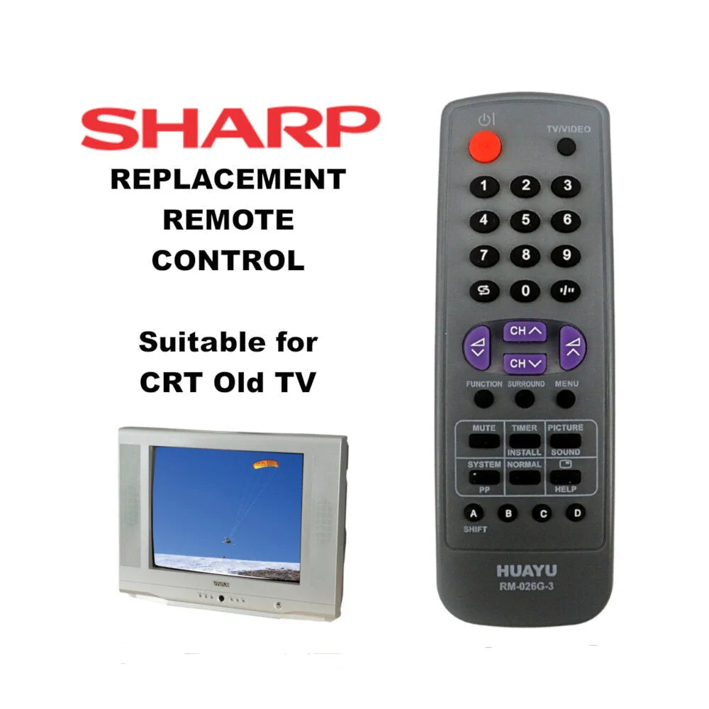 🔧 Sharp Universal TV Remote Controller – Compatible with  Sharp LED/LCD TVs (Model TV21)# - Image 4