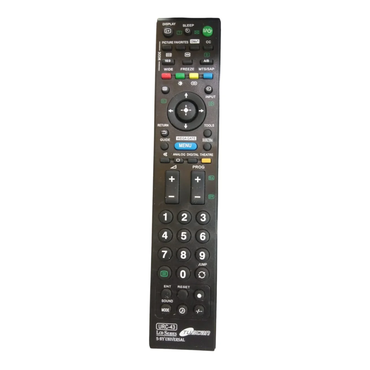 sony universal lcd tv remote